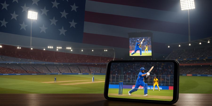 How to watch live cricket matches in USA on mobile and TV